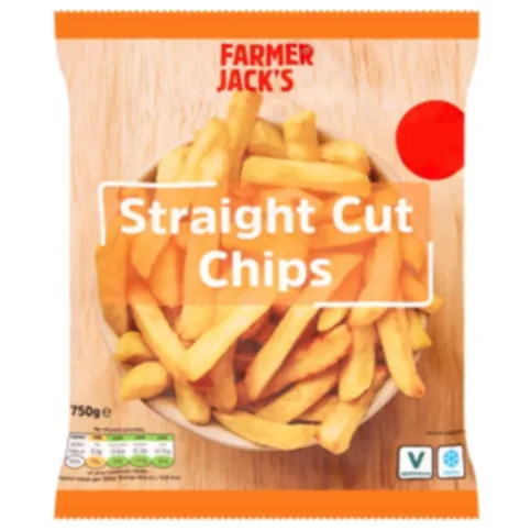 Farmer Jacks Straight Cut Chips 750g
