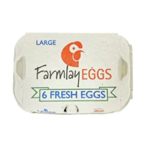 Farmlay Eggs Large Fresh Eggs 6 Pack