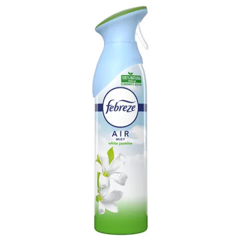 Febreze Air Freshener Aerosol Spray White Jasmine 300 ML