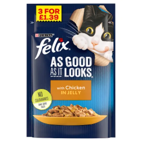 felix As Good As It Looks with Chicken in Jelly 100g