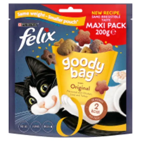 Felix Goody Bag Cat Treats Maxi Pack Original 200g