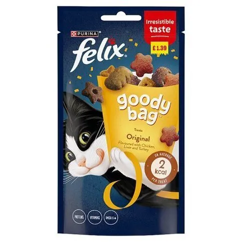 FELIX GOODY BAG ORIGINAL MIX PM£1.39 60G
