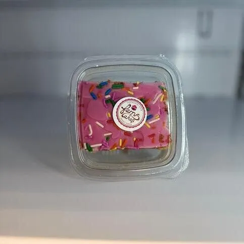 Ferns Cake - Pink Old School Slice