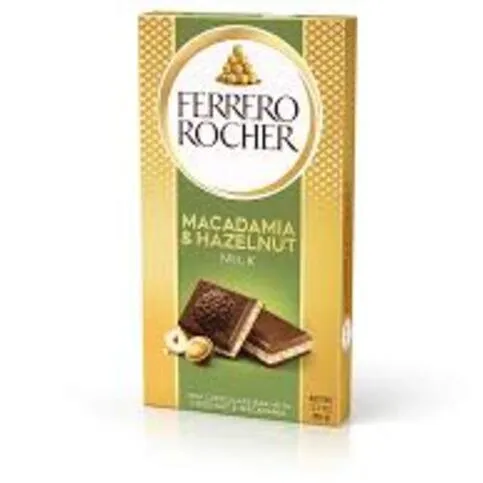 Ferrero macadamil hazelnut block chocolate 