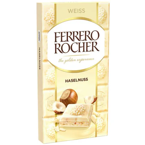Ferrero Rocher White Chocolate Hazelnut 90g