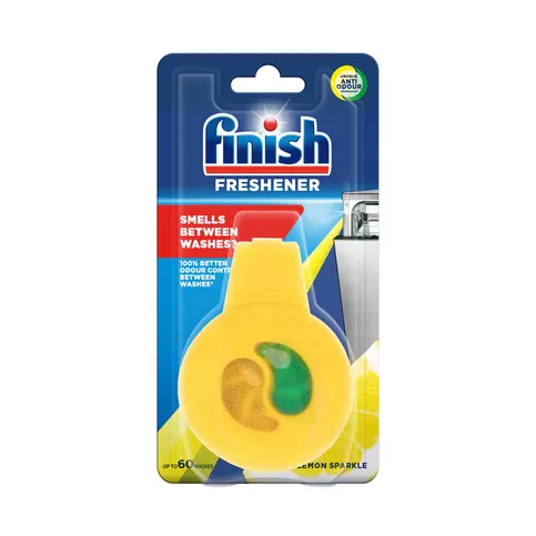 FINISH DISHWASHER FRESHENER LEMON 1S