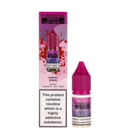 Firerose 5000 Nic Salts Cherry Sour 20mg