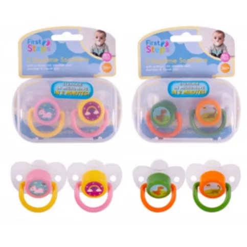 First Steps Baby Soothers 2 Pack