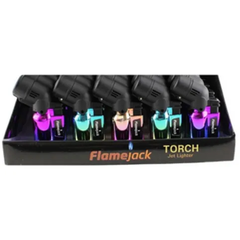 FlameJack Rainbow Torch Jet Lighter