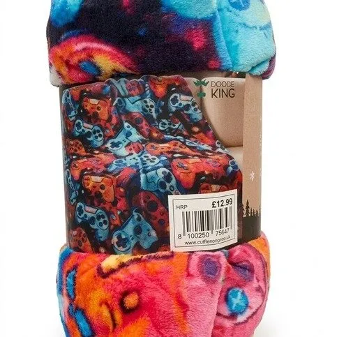 FLANNEL THROW WINTER WONDERS 150 X 200CM DESIGNS