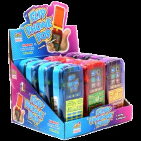 Flip Phone Pop Candy Lollipop 30g