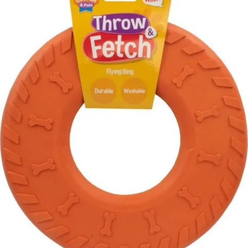 Flying Ring Dog Toy