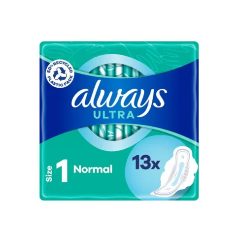 Foodbank - Always Ultra Normal With Wings Size-1 13-Pack