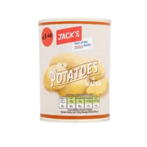 Foodbank - Jack's Potatoes in Water 560g