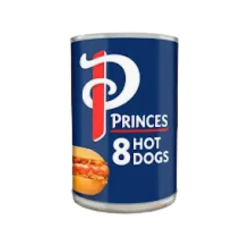 Foodbank - Princes 8 Hot Dogs in Brine 400g