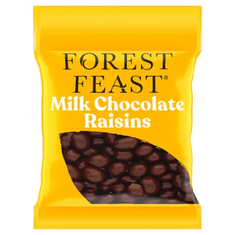Forest Feast Milk Chocolate Raisins 65g