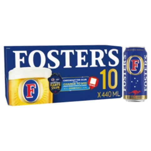 Fosters 10pk 440ml 