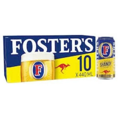 Fosters Shandy 10 Pack