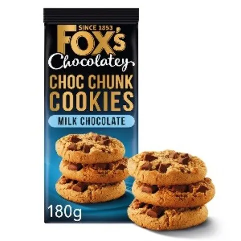 Foxs Milk Choc Chnk Cookie