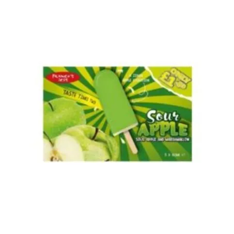 Franco's Ices Sour Apple & Mar