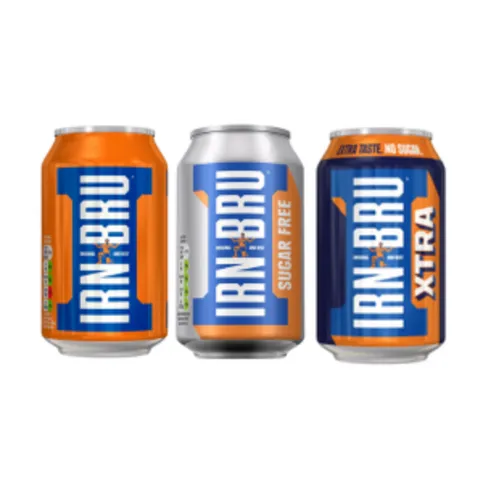FREE Irn-Bru Original/Xtra/Sugar Free 330ml