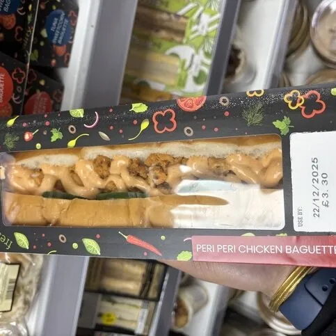 Fresh Chicken PIRI PIRI Baguette 