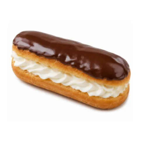 Fresh Cream Chocolate Eclair