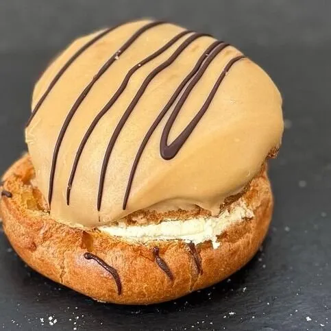 Fresh Cream Coffee Choux
