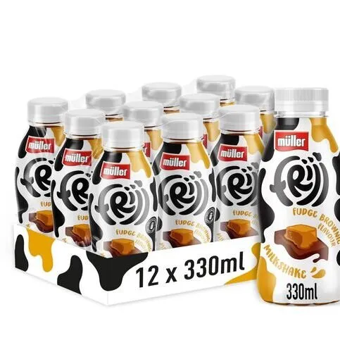 Frijj Fudge Brownie Milkshake 12pack