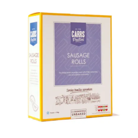 Frozen Carrs Sausage Roll 6 Pack