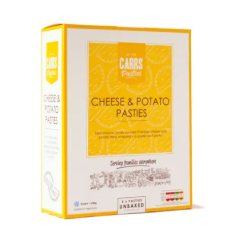 Frozen Cheese Pastie 4 Pack