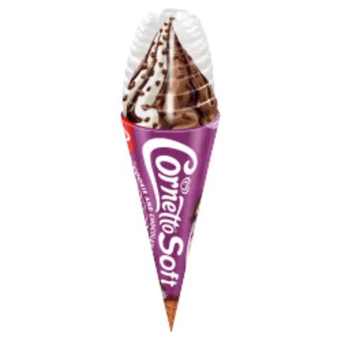 FROZEN: CORNETTO SOFT COOKIE AND CHOCOLATE SINGLE