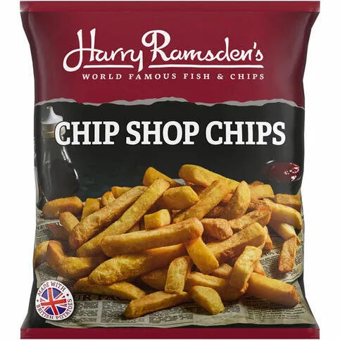 FROZEN: HARRY RAMSDEN CHIP SHOP CHIPS 1KG