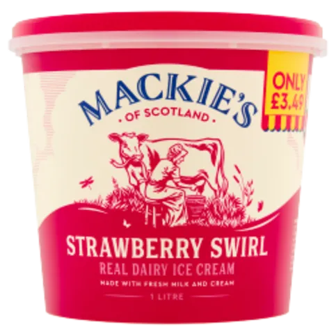 FROZEN: MACKIES LUX STRAW PM£3.79 1LTR