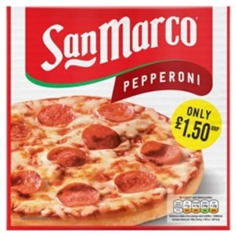 FROZEN: SAN MARCO PEPPERONI PIZZA PM£1.50 251G