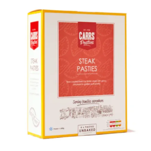 Frozen Steak Pastie 4 Pack
