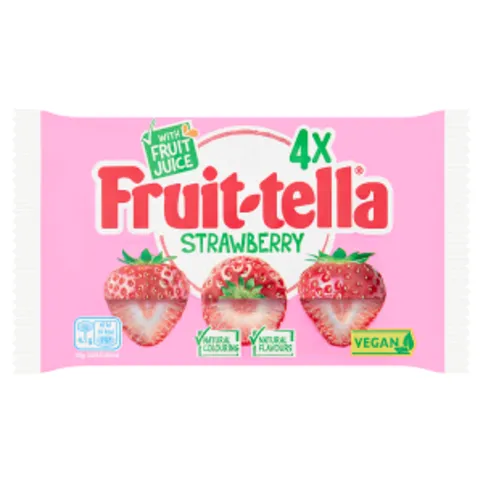 Fruit-tella Strawberry 4 x 41g