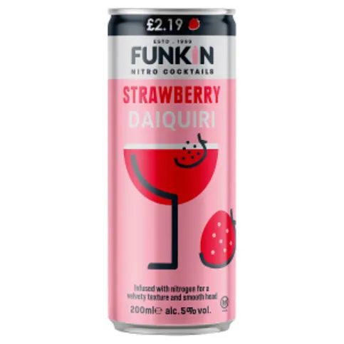 Funkin Nitro Cocktails Strawberry Daiquiri 200ml