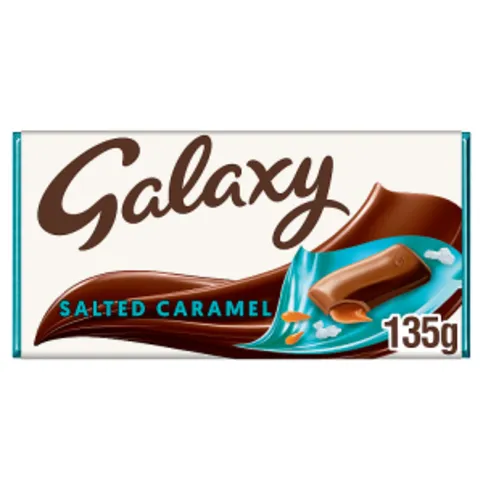 Galaxy Salted Caramel Chocolate Bar 135g
