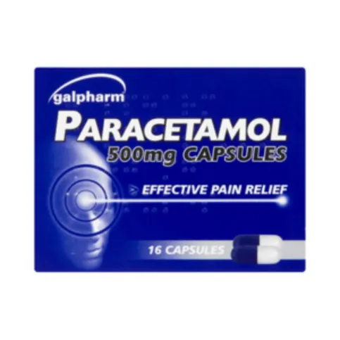 Galpharm Paracetamol 500mg Capsules