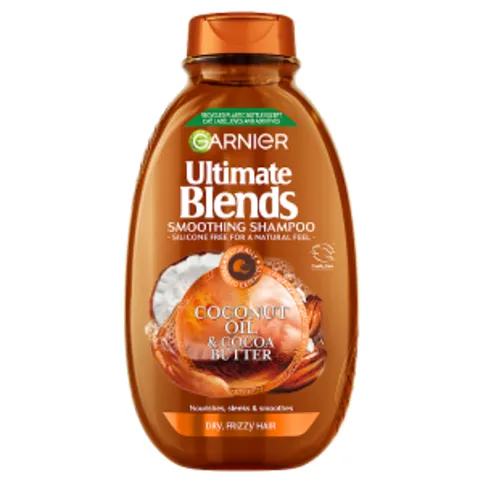 Garnier Ultimate Blends Coconut Oil & Cocoa Butter Smoothing and Nourishing Shampoo 400ml