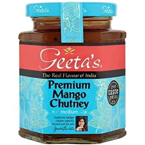 Geeta's Premium Mango Chutney Medium 230g