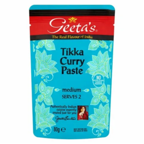 Geetas Tikka Curry Paste 80g
