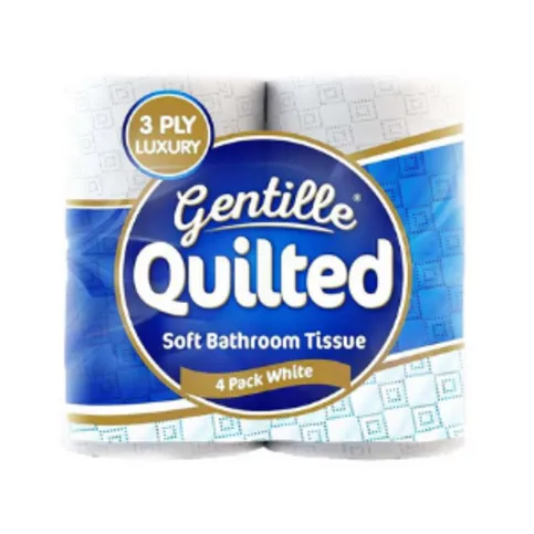 Gentille Toilet Tissue 4 Pack