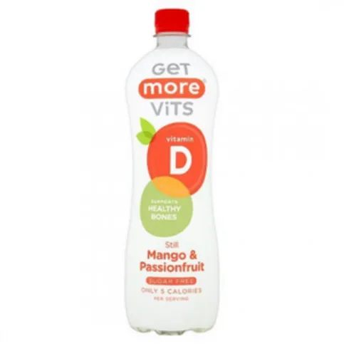 Vitamin D Sugar Free Still Mango & Passionfruit Drink 1L