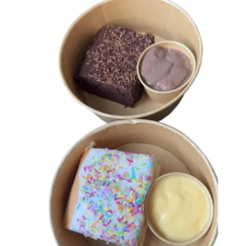 GF Cake and Custard