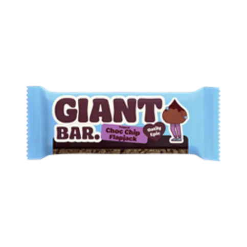CHILLED: GIANT BAR CHOC CHIP FLAPJACK 100G
