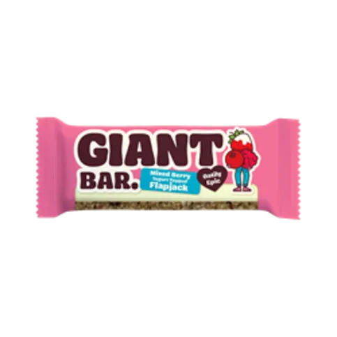 CHILLED: GIANT BAR YOGURT & BERRY FLAPJACK 100G