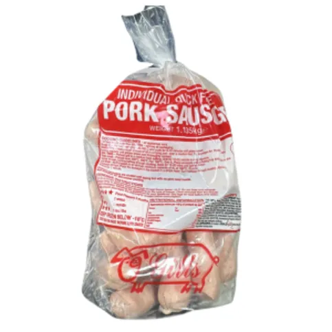 Gills Frozen Pork Sausages Small
