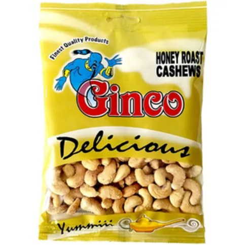 Ginco Honey Roast Cashews 140g